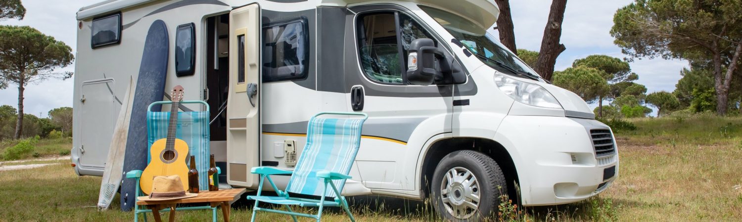 Stellplatz für Wohnmobile 1.Reihe
